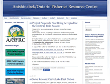 Tablet Screenshot of aofrc.org